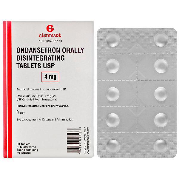 Ondansetron (Zofran ODT) Orally Disintegrating Tablets 4mg- #30