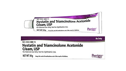 (Mycolog ll) Nystatin/Triamcinolone Topical Cream 100,000U/1mg-30 gram tube