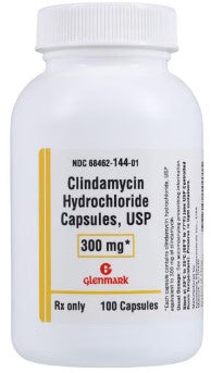 (Cleocin) Clindamycin HCl 300mg capsules-#100
