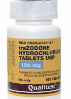 (Desyrel)Trazodone HCl 100mg tablets-#100