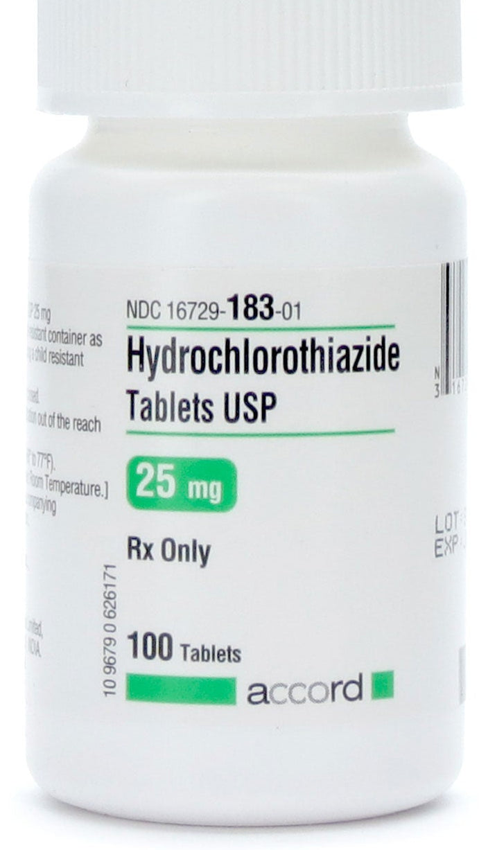 (HydroDiuril) Hydrochlorothiazide 25mg tablets-#100