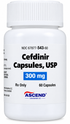 (Omnicef) Cefdinir 300 mg capsules #60 (NDC: 67877-543-60 LOT: 26140257)