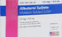 Albuterol Sulfate Inhalation Solution 0.5% Vial 0.5mL for Nebulizer - Single Packet