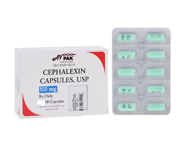 Cephalexin (Keflex) Capsules 500mg Blister Pack of 10