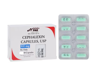 Cephalexin Capsules 500mg Blister Pack of 10