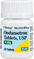(Zofran NON-ODT) Ondansetron 4mg tablets-#30 (NDC# 57237-075-30 LOT# ONA25022A)