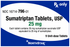 (Imitrex) Sumatriptan Succinate Tablets 25mg-#9/box (NDC#65862-146-36 LOT#IPA25014A)