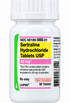 (Zoloft) Sertraline Hydrochloride 50mg tablets-#90 (NDC: 23155-758-09 LOT: EK260283A)