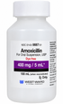 Amoxicillin Oral Suspension 400mg/5mL- Dye Free Tutti-Frutti- #100mL(NDC#81964-207-52 LOT#USA4064)