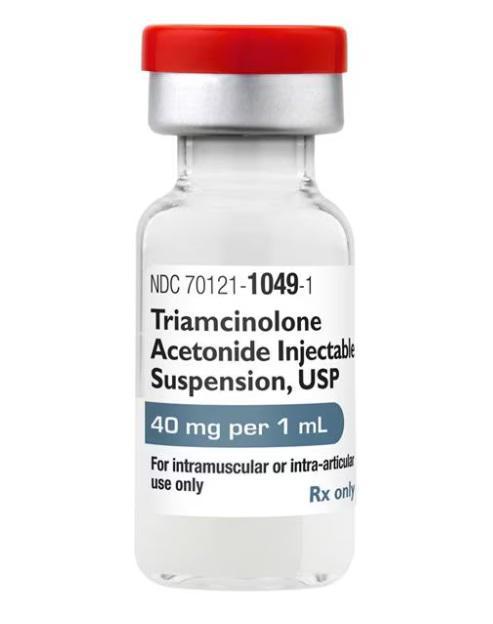 Triamcinolone (Kenalog) Acetonide Injection 40mg/mL SDV 1mL 1mL/Vl