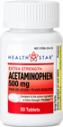 (Tylenol) Acetaminophen Extra Strength 500mg-#50 tablets (NDC# 57896-0219-05 LOT# 201Z01)