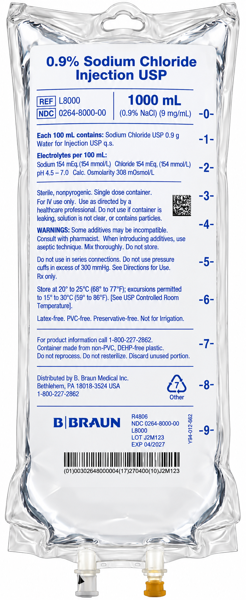 IV Hydration Refill Pack