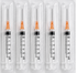 (Needle) Syringe with Safety Hypodermic Needles - 27g x 1-1/4"- with Sharps container-Pack of #5