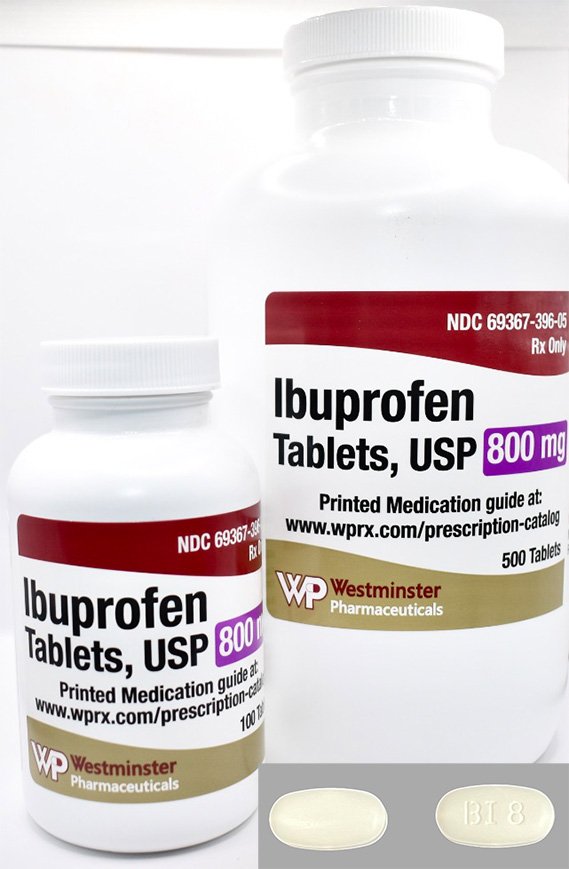 Ibuprofen tablets 800mg