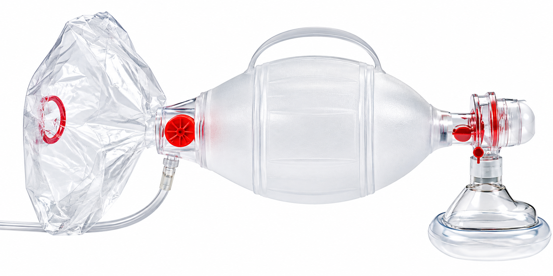 Disposable Resuscitator (BMV) Ambu Spur II-  ADULT SIZE (LOT# 2000015129)