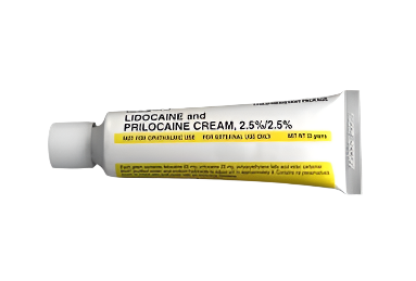 Lidocaine Prilocaine Topical Cream (EMLA Cream, similar to LET without epinephrine) 2.5%/2.5% Tube 30gm 30gm/Tb