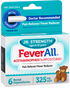 Acetaminophen 325mg Junior Suppository- #6 suppositories per box (NDC# 51672211602)