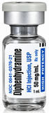 (Benadryl) Diphenhydramine injection 50mg/mL SDV- 1mL (NDC#72485-101-25 LOT#DBTU0240)