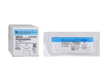 Prolene Suture 4-0 18" Polypropylene Monofilament PC-31 Blue