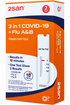 3 in 1 Covid-19 + Flu A&B Rapid Self-Test-#1 test included (NDC#05005-2335-39)
