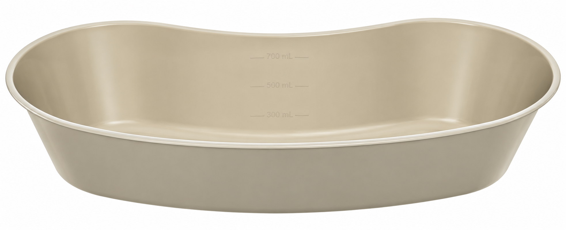 Emesis Plastic Kidney Basin- 500mL- One single basin