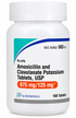 (Augmentin) Amoxicillin/Clavulanate Potassium Tablets 875mg/125mg- #100 (NDC# 65862-503-01 LOT# SM8726061A)