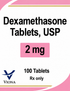 Dexamethasone (Decadron) 2mg tablets #100  ( NDC# 72578-167-01 LOT# ZA02789A)