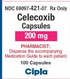 (Celebrex) Celecoxib 200mg Capsules- #100 (NDC#69097-421-07 LOT#5ID1870)