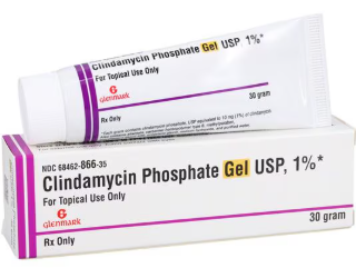 (Cleocin-T) Clindamycin Phosphate Topical Gel 1%-30 Gram Tube