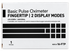 Basic Finger Pulse Oximeter-#1 each