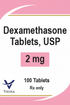 Dexamethasone (Decadron) 2mg tablets #100  ( NDC# 72578-167-01 LOT# ZA02789A)