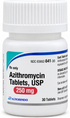 (Zithromax) Azithromycin 250mg tablets - 30 tablets (NDC#65862-641-30 LOT#QYSA25106A)
