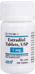 (Estrace) Estradiol 1mg tablets-#100 (NDC#70954-0565-10 LOT#M251028A)