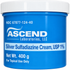 (Silvadene) Silver Sulfadiazine 1% Topical Cream-1 Pound Jar-400 grams-(NDC# 67877-0124-40 LOT# N1292))