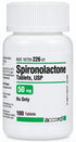(Aldactone) Spironolactone 50mg tablets #100 (NDC#68382-661-01 LOT#ZB00910A)