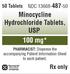 (Minocin) Minocycline HCL 100mg Capsules- #50 (NDC# 13668-0487-50 LOT#4GY7M002)