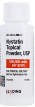 (Nystop) Nystatin Topical Powder 100,000U/gm-#15 gram bottle (NDC#69315030615 LOT#PL24133)