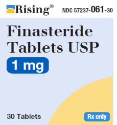 (Propecia) Finasteride 1mg tablets-#30 (NDC 57237-0061-30 LOT# NSA25020B)