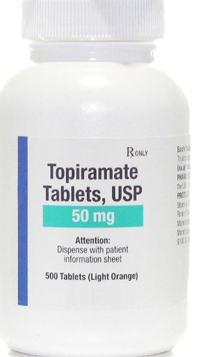 (Topamax) Topiramate Tablets 50mg #60