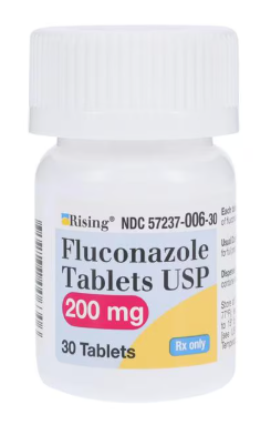 (Diflucan) Fluconazole 200mg tablets-#30