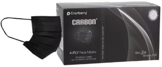 Carbon Surgical Mask ASTM Level 3-50 per box