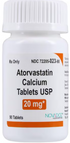 (Lipitor) Atorvastatin Calcium 20mg tablets-#90