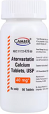 (Lipitor) Atorvastatin Calcium 40mg tablets-#90
