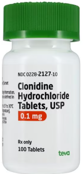 (Catapress) Clonidine HCl 0.1mg tablet-#100