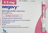 Wegovy (GLP-1)(Semaglutide) Pre-filled pens-single dose injection-0.5mg/0.5 mL-4 Pens Per Box