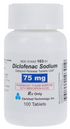 (Voltaren) Diclofenac Sodium Delayed-Release 75mg-#100 tablets