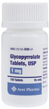 (Robinul) Glycopyrrolate 1mg Tablets-#100 (NDC-23155060601 EXP-LOT#)