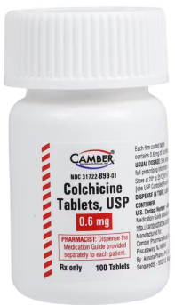 (Colcrys) Colchicine Tablets 0.6mg-#100 tablets (NDC# 31722089901)