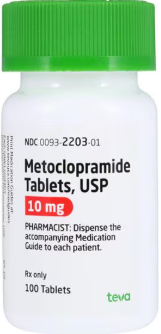 (Reglan) Metoclopramide HCl  10mg-#100 tablets