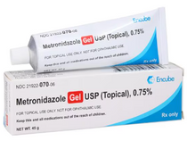 Metrogel Kit (Metrogel) Metronidazole Topical Gel 0.75%-#45 gram tube (NDC# 21922-0 ...